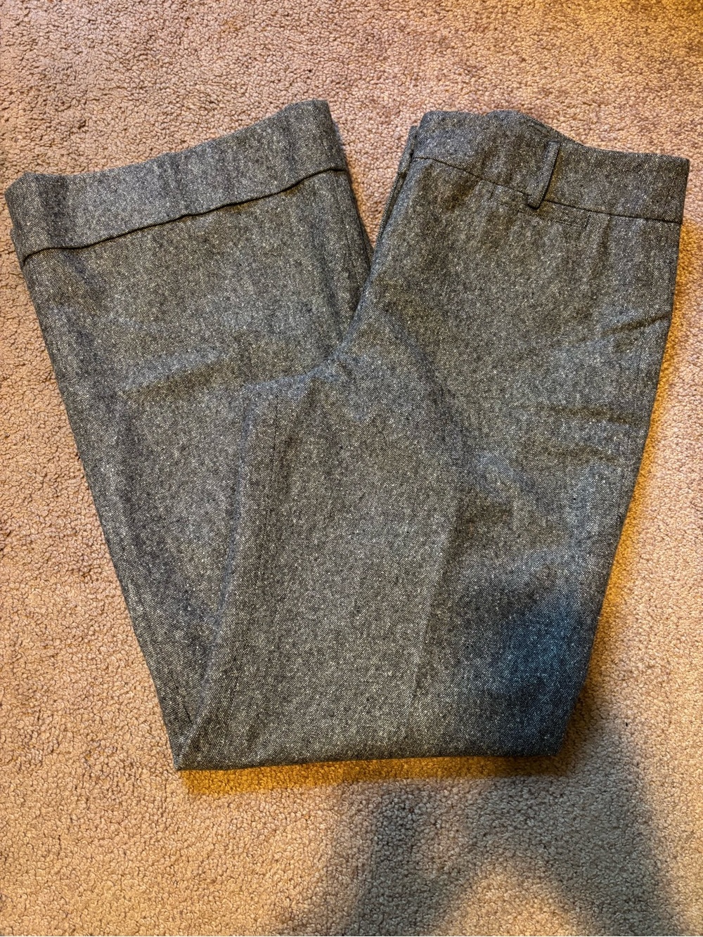 LOFT Women's Gray Tailored Dress Pants